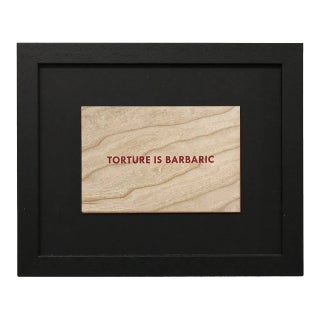 Jenny Holzer, Truisms 'Torture Is Barbaric', 1977-1979 For Sale