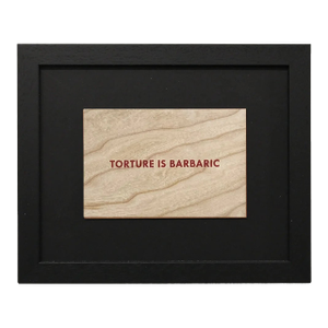 Jenny Holzer, Truisms 'Torture Is Barbaric', 1977-1979