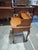 Wood Mid 20th Century Pair of French Provincial Louis XV Style Bedside Tables With Carved Aprons & Gallery Backs For Sale - Image 7 of 7