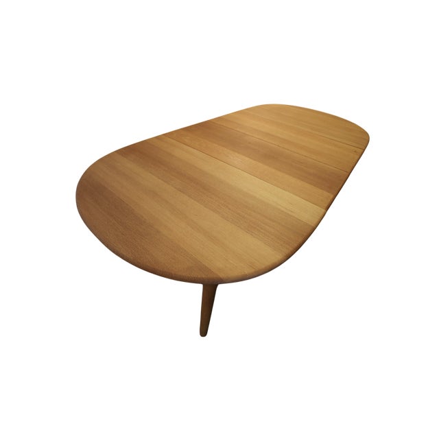 Dining Table in Oak with Extension Leaves by Kurt Østervig for KP Møbler, 1960s For Sale - Image 10 of 18