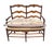 French Market Collection Country Rush Seat Bench For Sale - Image 17 of 17
