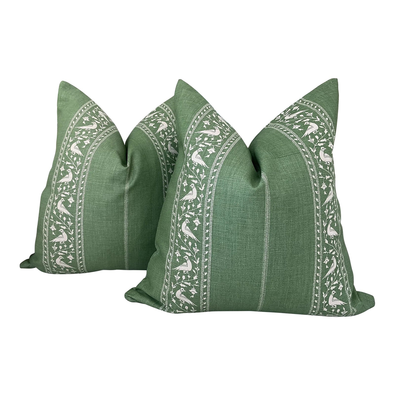 Mint green pillows