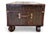 Baker Furniture Company Baker Milling Road Rattan & Leather Campaign Style Trunk Table For Sale - Image 4 of 11