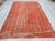 Shabby Chic Vintage Orange Overdyed Turkish Rug - 6'5" X 9'10" For Sale - Image 3 of 6