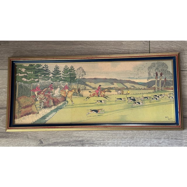 English Hunt Scenes 19th Century - Pair For Sale - Image 4 of 10