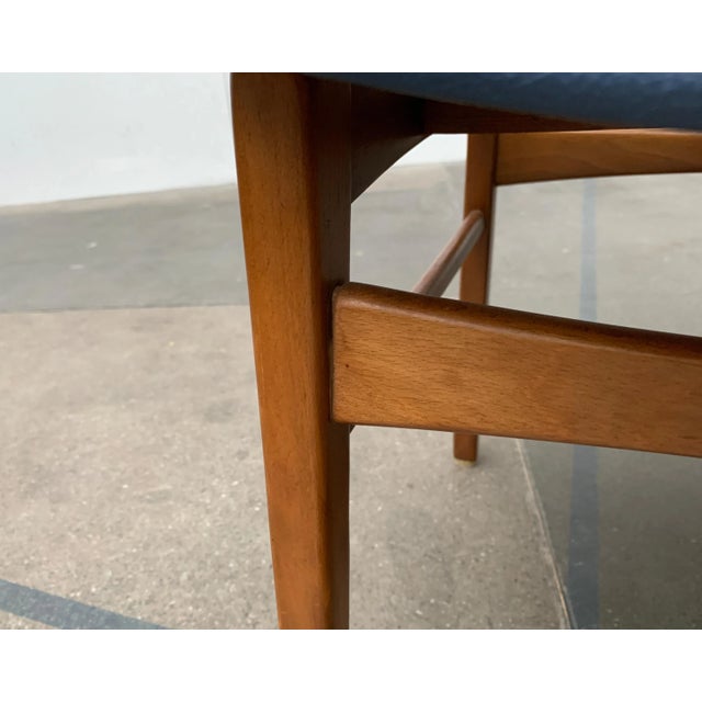 1960s Set of Mid-Century Wooden Chairs For Sale - Image 5 of 18