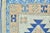 Beige 1960s Vintage Blue Rug For Sale - Image 8 of 11