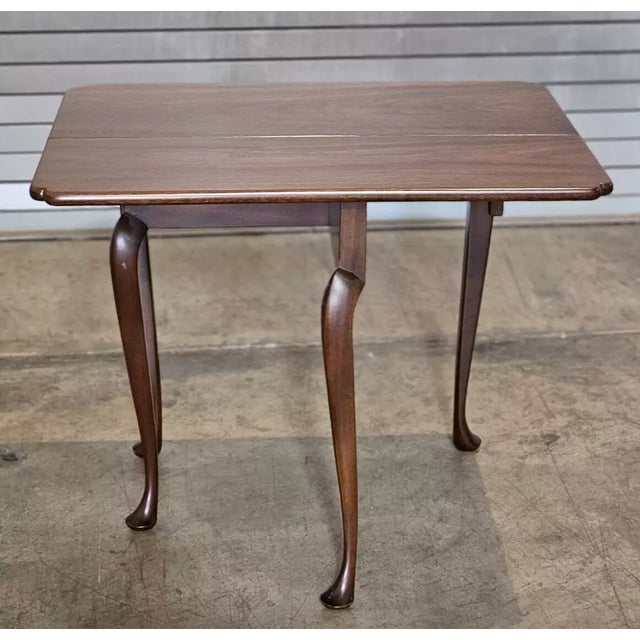 Kittinger Kittinger Williamsburg Mahogany Drop Leaf Table Wa 1020 For Sale - Image 4 of 8