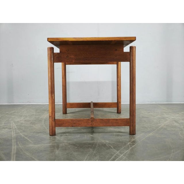 Czech Coffee Table in Oak by Krásná Jizba, 1960s For Sale - Image 3 of 16