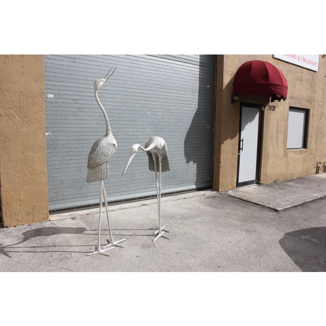 Art Deco Flamingo Sculptures A Pair Chairish