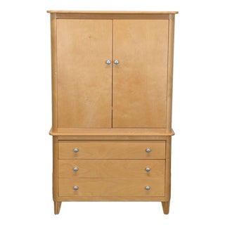Huppé Three Drawer Hutch & Armoire For Sale