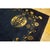 1920s Antique Blue Navy Traditional Floral Birds Chinese Peking Wool Rug For Sale - Image 10 of 10