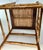 Tan Antique English Burnt Bamboo Corner Chair or Shelf. For Sale - Image 8 of 10
