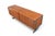Mid-Century Modern Late 20th Century Rare Richard Round Space Age Credenza in Teak + Chrome, Attributed For Sale - Image 3 of 15
