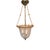 Art Deco Etched Glass Bell Jar Hall Lantern Light, Circa 1930s For Sale - Image 9 of 16