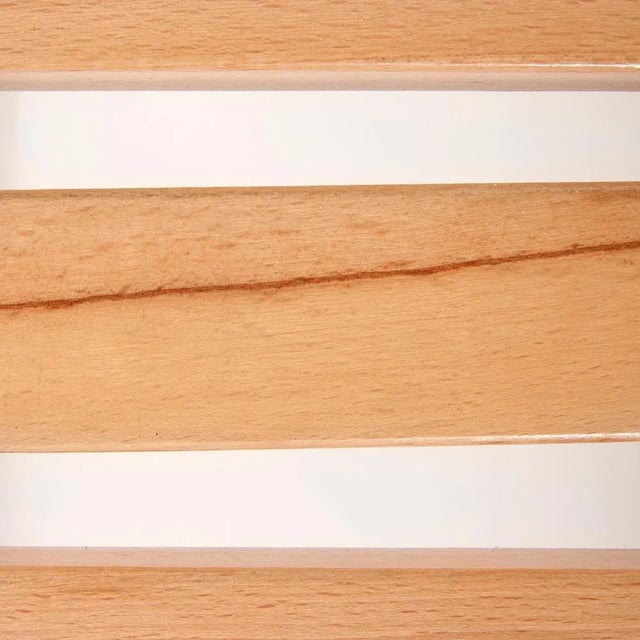 Mid-Century Slat Bench attributed to Harry Bertoia for Knoll, USA, 1950s For Sale - Image 9 of 11