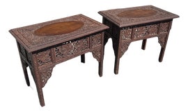 Example of Anglo-Indian Side Tables
