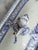 American Antique F&b Thorn Blue & White Ceramic Toothbrush Box For Sale - Image 3 of 11