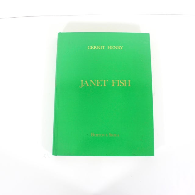 1987 Janet Fish Gerrit Henry Burton & Skira Bright green Hardcover without dust jacket. Good vintage condition with some...