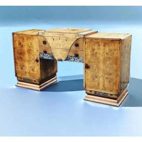 Art Deco Burr Walnut Sideboard, extremely good quality indeed. Open to offers. Sizes ;- 186 cms wide, 55 cms depth, 101...