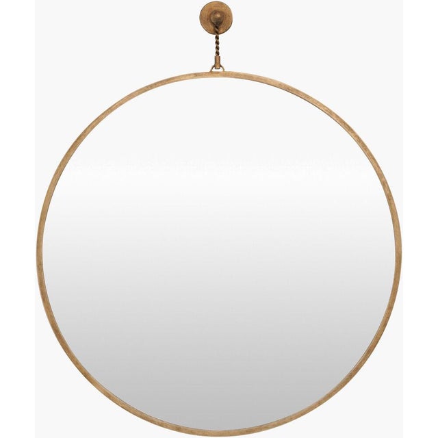 Belladay Accent Mirror Silver Gray 37X31 For Sale - Image 4 of 4