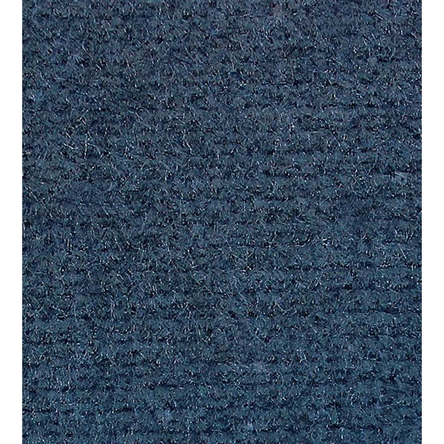The House of Scalamandré Indus Fabric, Ocean For Sale