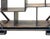 Large Size Chinese Dark Brown Fan Shape Display Curio Stand Easel For Sale - Image 10 of 12
