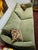 Directional 1980s Directional Sofa in Green Velvet Modern For Sale - Image 4 of 9