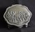 Vintage Metal Trinket Box Lion Paw Feet Santa Sleigh Jewelry Box Velvet Lined For Sale - Image 4 of 15