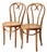 Mid-Century Bentwood Chairs Pair For Sale