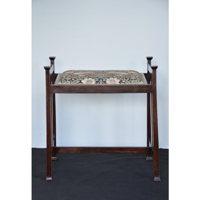 Antique Arts and Crafts Dressing Table Stool, 1900s For Sale - Image 6 of 18