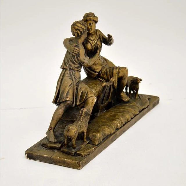 Classical Carved Wood Sculpture, 1890s For Sale - Image 3 of 13
