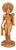 Mas Bali, Female Figure, 1900, Wood For Sale