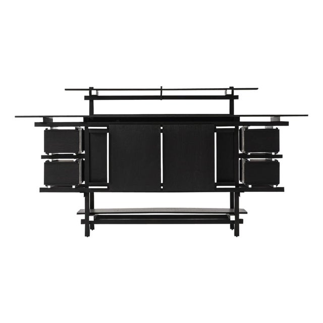 Mid-Century Modern Elling Buffet in Wood by to Gerrit Thomas Rietveld, Italy For Sale