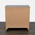 Vintage Classic Wooden 3-Drawer Dresser With Metal Handles For Sale In San Francisco - Image 6 of 11