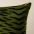 Abstract Schumacher Sabi Tiger Velvet 22" Pillow in Jungle For Sale - Image 3 of 3