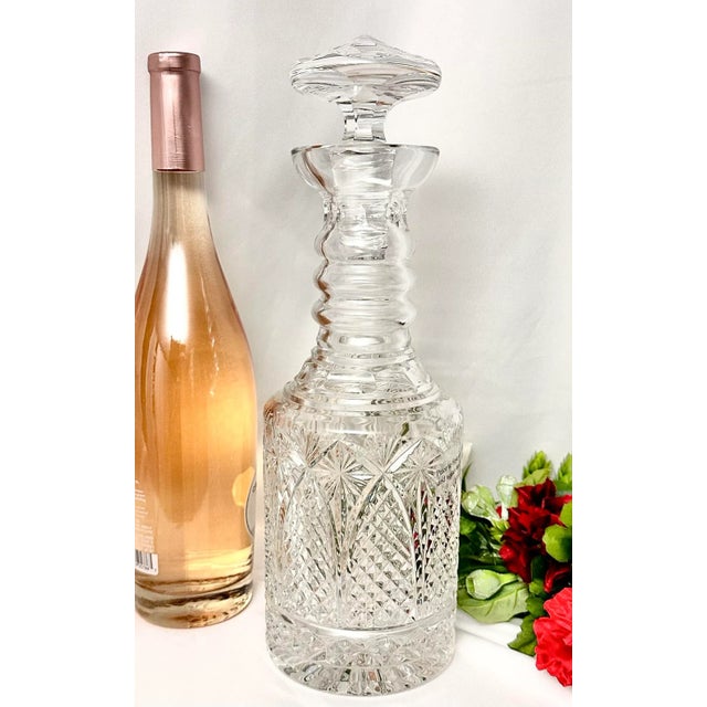 This is for an amazing stately and RARE Waterford Crystal Decanter. This piece is from Waterford's Museum Collection. The...