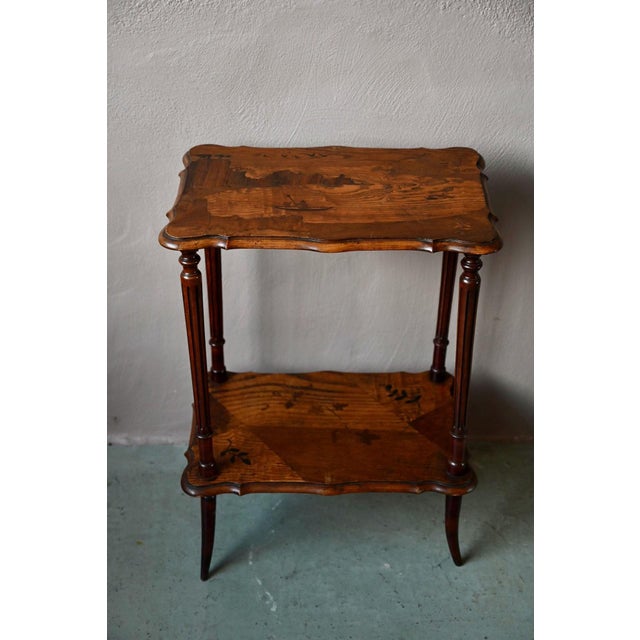 Wood Vintage Wooden Serving Table, 1920s For Sale - Image 7 of 14