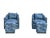 Contemporary Pair Sam Moore Hooker Furniture Swivel Chairs & Ottomans For Sale - Image 3 of 18