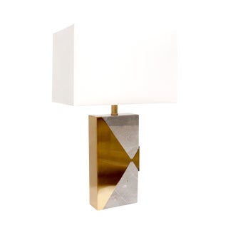 Pasargad Home Triumph Marble Table Lamp For Sale