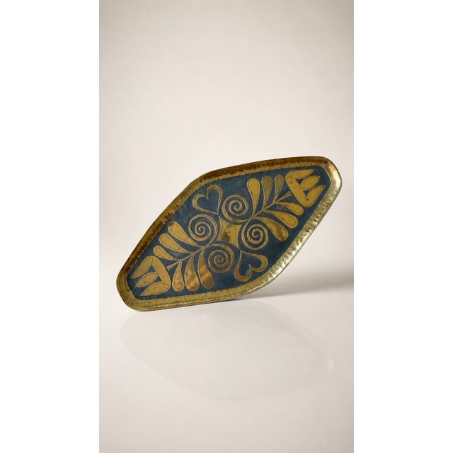 Decorative Tray by Willy Steinlin, Switzerland, 1960 For Sale - Image 3 of 8