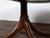 English English Mahogany 1840s Oval Top Pedestal Table with Quadripod Base and Casters For Sale - Image 3 of 12