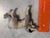1900 - 1909 1900s Borzoi Bru Kestner Jumeau Bleuette Fashion Doll Germany Label 4” Fur Salon Dog For Sale - Image 5 of 8