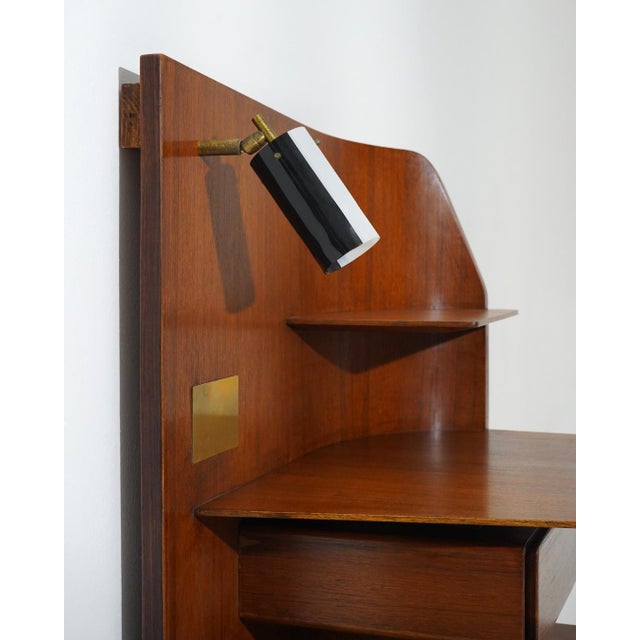 Wall-Mounted Nightstands by Gio Ponti for Dassi, 1960s, Set of 2 For Sale - Image 12 of 16