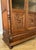 Antique French Glazed Oak Display Bookcase For Sale - Image 12 of 14