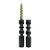 Pair of Vintage Heat-Responsive Charcoal Stone Candlesticks For Sale