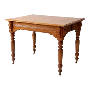 Antique Wooden Farmhouse Table