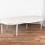 Gustavian (Swedish) 20th Century White Swedish Gustavian Large Dining Table Expanding With Leaves For Sale - Image 3 of 16