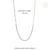 14k Gold 4.44 Carats Diamond Tennis Paperclip Chain Necklace by VRJewels For Sale - Image 12 of 17