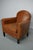 Animal Skin Vintage Dutch Cognac Leather Club Chair, 1970s For Sale - Image 7 of 14